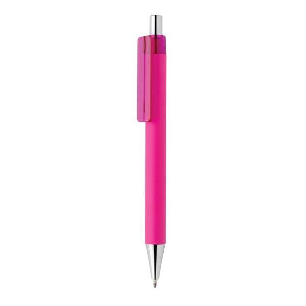 Obrázky: Růžové pero X8 s pogumovaným povrchem, Obrázek 4