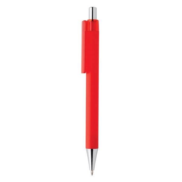Obrázky: Červené pero X8 s pogumovaným povrchem, Obrázek 6