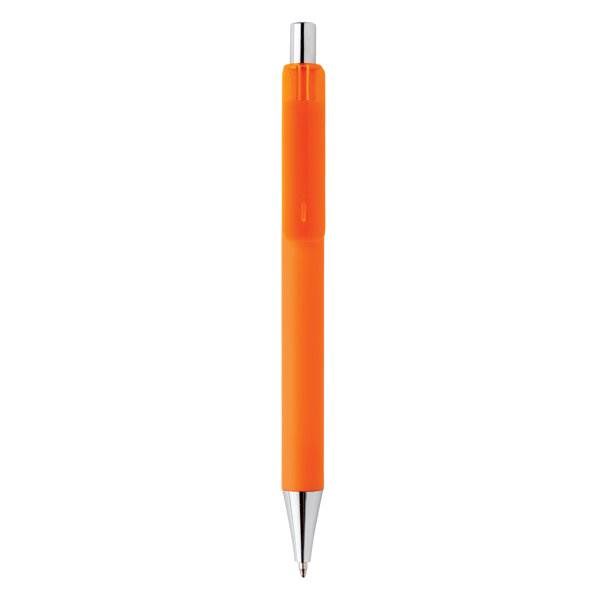 Obrázky: Oranžové pero X8 s pogumovaným povrchem, Obrázek 5