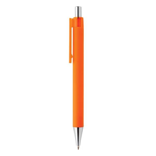 Obrázky: Oranžové pero X8 s pogumovaným povrchem, Obrázek 6