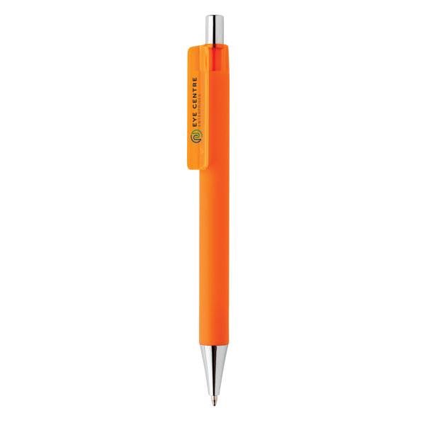 Obrázky: Oranžové pero X8 s pogumovaným povrchem, Obrázek 7
