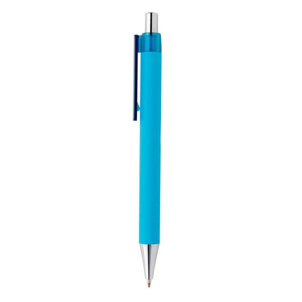Obrázky: Světle modré pero X8 s pogumovaným povrchem, Obrázek 6