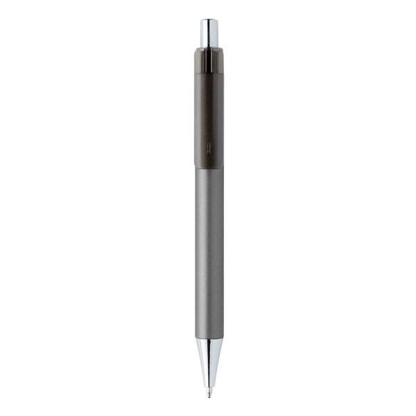 Obrázky: Antracitové plastové metalické pero X8, Obrázek 4