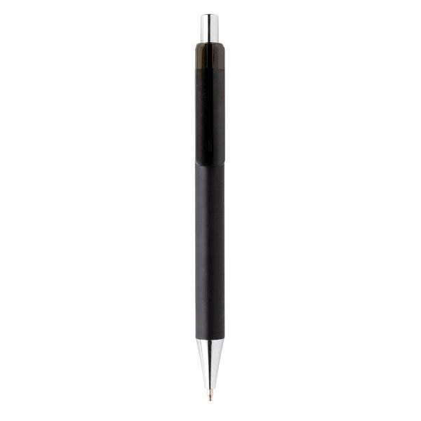 Obrázky: Černé plastové metalické pero X8, Obrázek 4