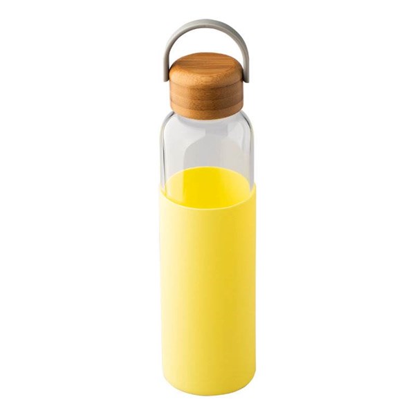 Obrázky: Skleněná láhev 560 ml, žlutá