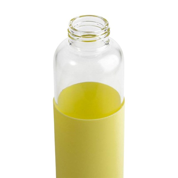 Obrázky: Skleněná láhev 560 ml, žlutá, Obrázek 4