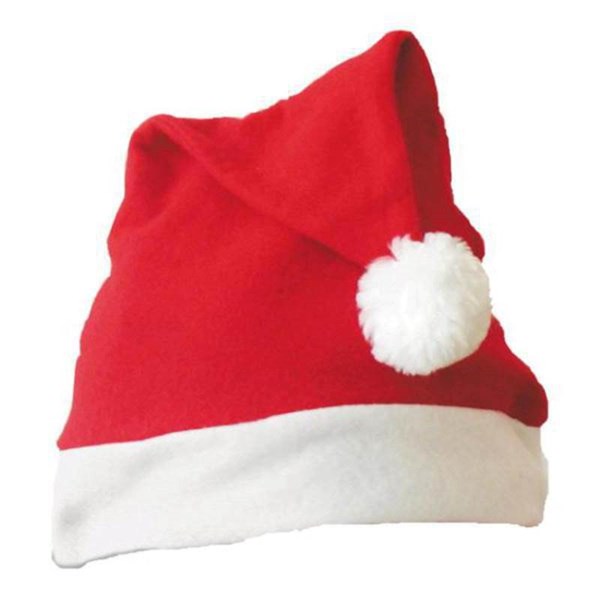 Obrázky: Dětská vánoční čepice, červeno-bílá