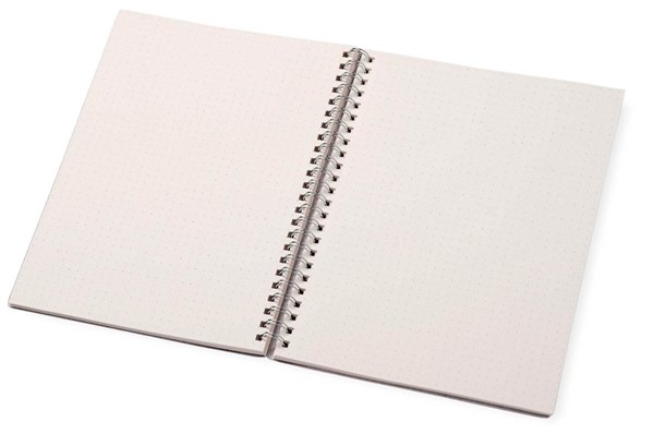 Obrázky: Zápisník se spirálou Bianco A5, bílý, Obrázek 4