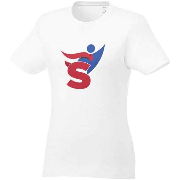 Obrázky: Dámské triko Heros s krátkým rukávem, bílé/XL, Obrázek 5
