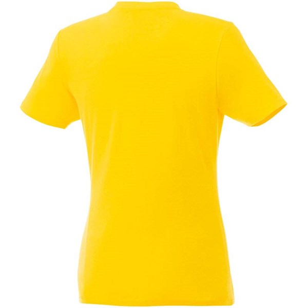 Obrázky: Dámské triko Heros s krátkým rukávem, žluté/L, Obrázek 3