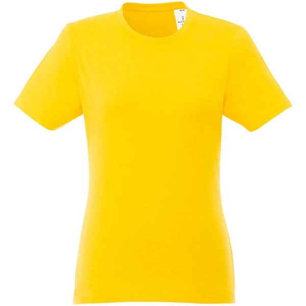 Obrázky: Dámské triko Heros s krátkým rukávem, žluté/XL, Obrázek 5