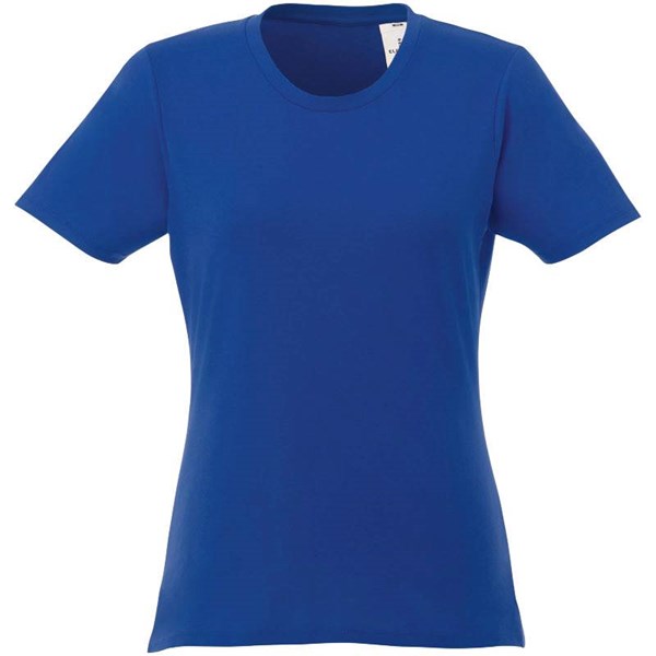 Obrázky: Dámské triko Heros s krátkým rukávem, modré/XL, Obrázek 5