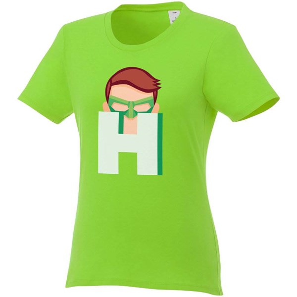 Obrázky: Dámské triko Heros s krátkým rukávem, sv.zelené/L, Obrázek 6