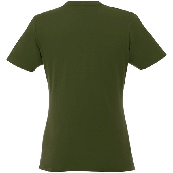 Obrázky: Dámské triko Heros s krátkým rukávem, vojenské/XL, Obrázek 2