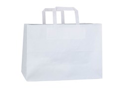 Obrázky: Papír.taška-menu box-31,5x21,5x24,5 cm,pl.držadlo,bílá