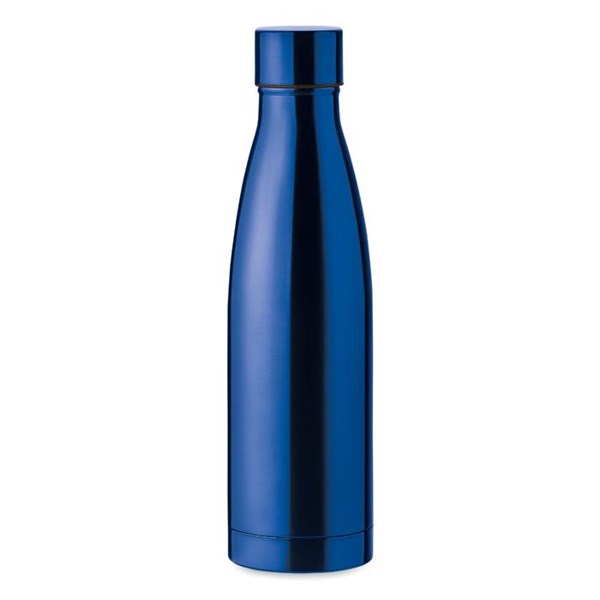 Obrázky: Modrá izolační nerezová láhev 500 ml