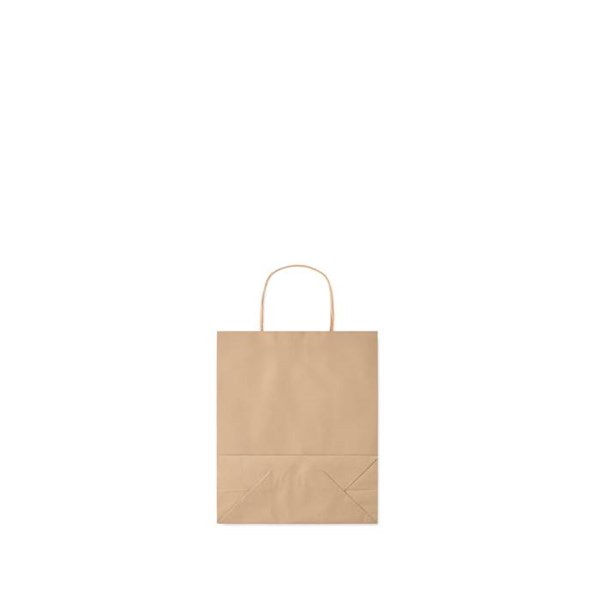 Obrázky: Papírová taška přírodní 18x8x21cm,kroucená držadla, Obrázek 7