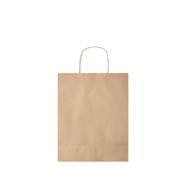Obrázky: Papírová taška přírodní 25x11x32cm,kroucená držadla, Obrázek 5