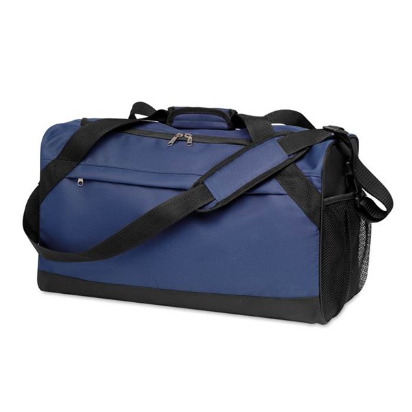 Obrázky: Sportovní nebo cestovní modro-černá RPET taška, Obrázek 2