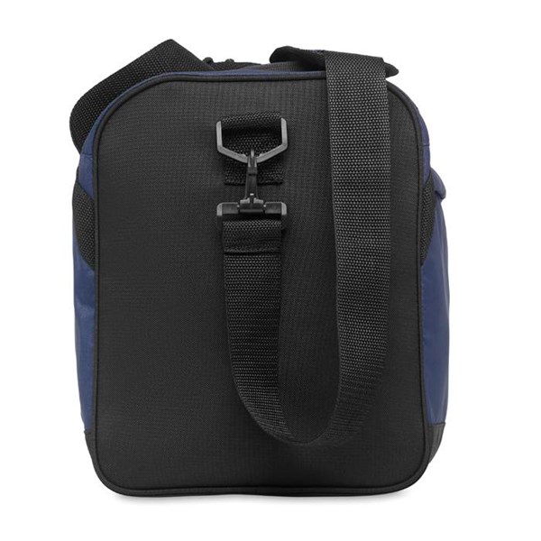 Obrázky: Sportovní nebo cestovní modro-černá RPET taška, Obrázek 5