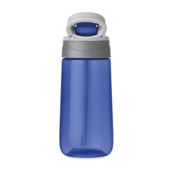 Obrázky: Transparentní modrá 450ml tritanová láhev na pití, Obrázek 4