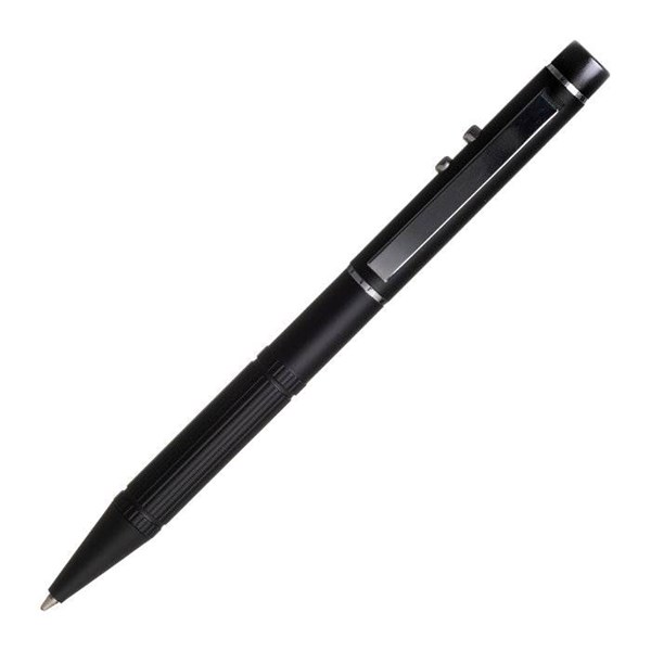 Obrázky: Černé kuličkové pero s laserovým ukazovátkem a LED, Obrázek 2