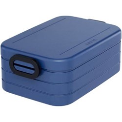 Obrázky: Střední plastový obědový box nám. modrý