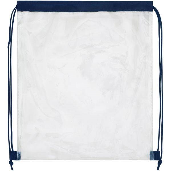 Obrázky: Průhledný batoh s námořně modrými šňůrkami, Obrázek 5