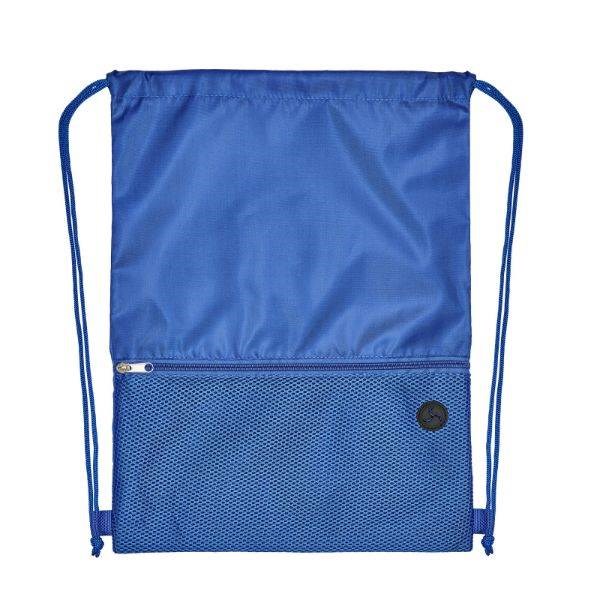 Obrázky: Modrý batoh, 1 kapsa na zip, průvlek sluchátka, Obrázek 5