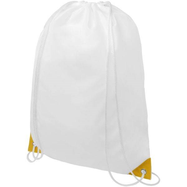 Obrázky: Bílý batoh se žlutými rohy