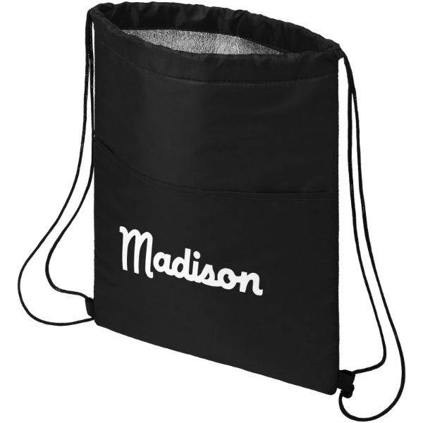 Obrázky: Černá chladicí taška/batoh na 12 plechovek, Obrázek 5