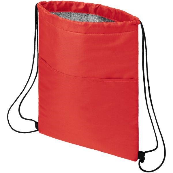 Obrázky: Červená chladicí taška/batoh na 12 plechovek, Obrázek 4