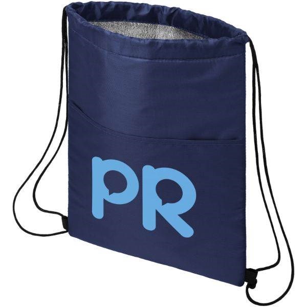 Obrázky: Námořně modrá chladicí taška/batoh na 12 plechovek, Obrázek 5