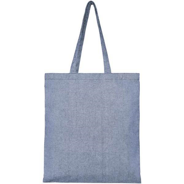 Obrázky: Modrá nákupní taška, z recykl. BA a PES 210 g, Obrázek 2