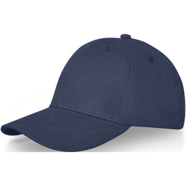 Obrázky: 6panelová čepice s kovovou přezkou, námořně modrá