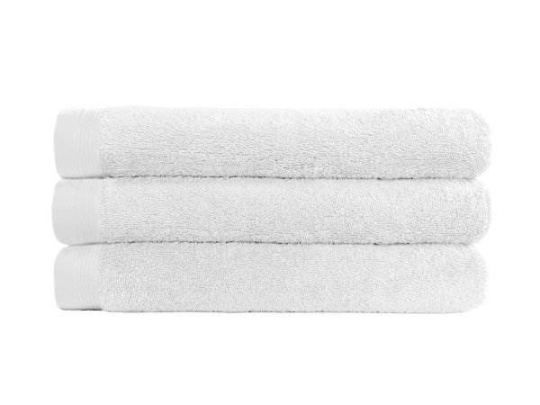 Obrázky: Bílý froté ručník ELITY, gramáž 400 g/m2