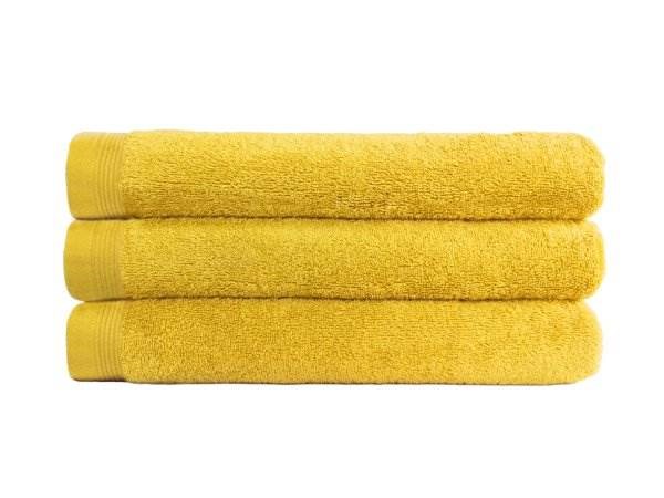 Obrázky: Žlutý froté ručník ELITY, gramáž 400 g/m2