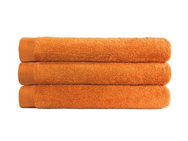 Obrázky: Oranžový froté ručník ELITY, gramáž 400 g/m2