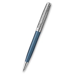 Obrázky: PARKER Sonnet Premium Metal Blue CT, kul. pero