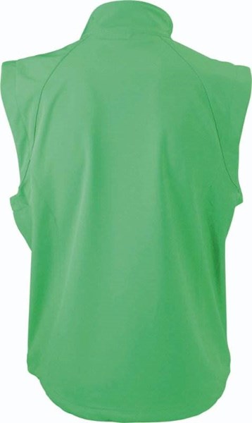 Obrázky: Zelená softshellová vesta J&N 270, pánská XL, Obrázek 3