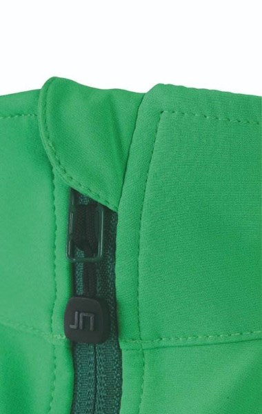 Obrázky: Zelená softshellová vesta J&N 270, pánská XL, Obrázek 2