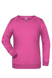 Obrázky: Dámská mikina BASIC J&N 280 růžová XXXL