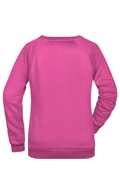 Obrázky: Dámská mikina BASIC J&N 280 růžová XXXL, Obrázek 2