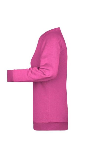Obrázky: Dámská mikina BASIC J&N 280 růžová XXXL, Obrázek 3