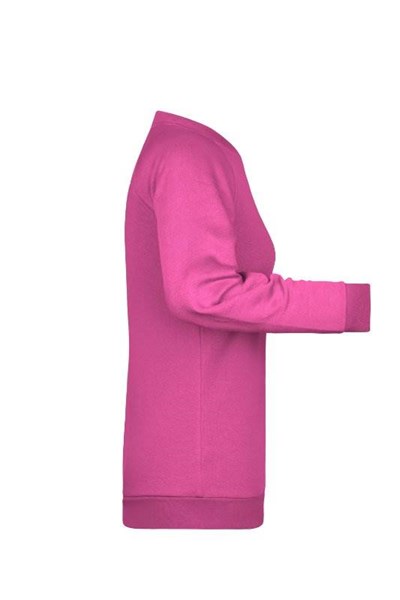 Obrázky: Dámská mikina BASIC J&N 280 růžová XXXL, Obrázek 4
