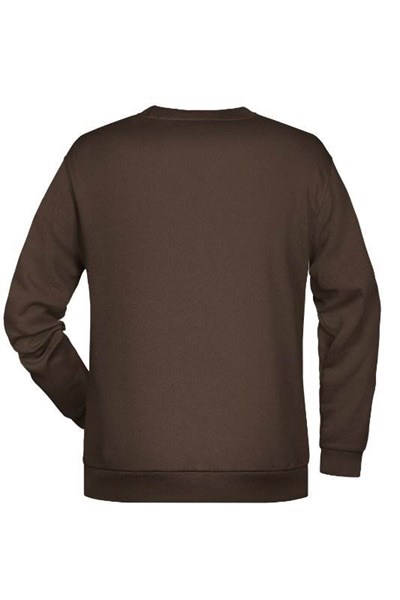 Obrázky: Pánská mikina BASIC J&N 280 hnědá XXXXL, Obrázek 2
