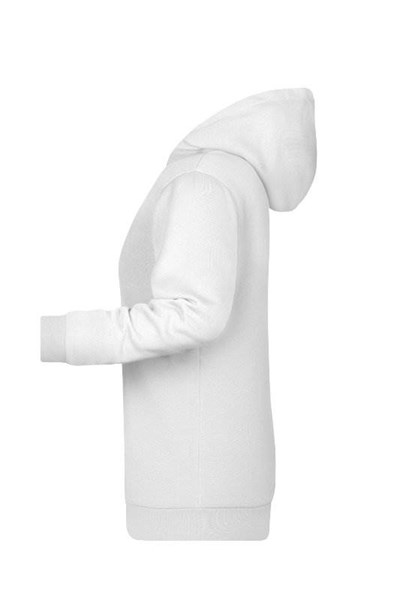 Obrázky: Dámská mikina s kapucí J&N 280 bílá XS, Obrázek 3