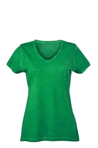 Obrázky: Dámské triko EFEKT J&N zelené L, Obrázek 1