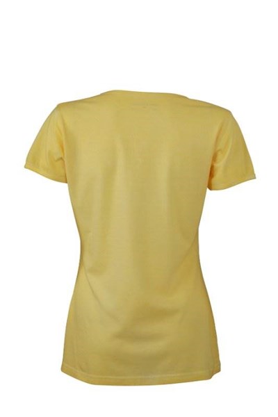 Obrázky: Dámské triko EFEKT J&N sv.žluté L, Obrázek 2