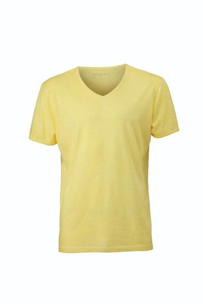Obrázky: Pánské triko EFEKT J&N sv.žluté M, Obrázek 1